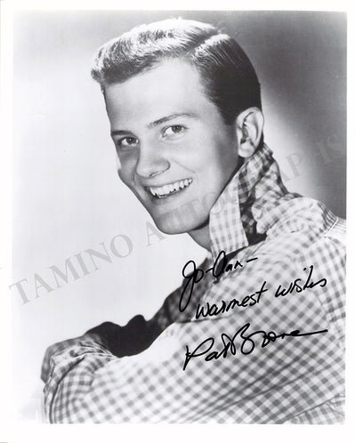 Boone, Pat - Signed Photograph