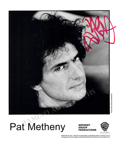Metheny, Pat - Signed Photograph