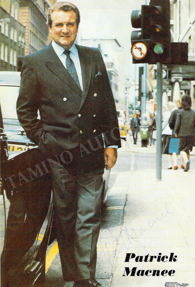 Macnee, Patrick - Signed Photograph
