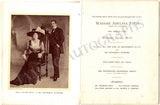 Patti, Adelina - Concert Program London 1909