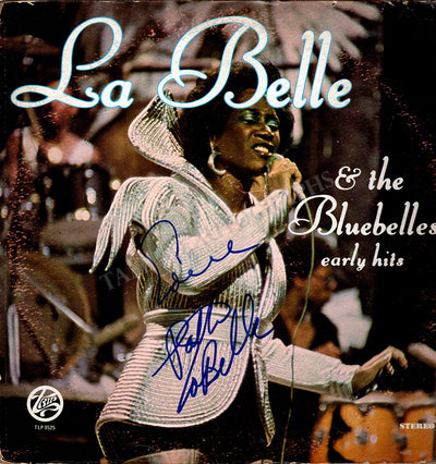 La Belle, Patty - Signed LP Sleeve "La Belle and the Bluebelles Early Hits"