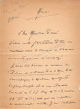 Dukas, Paul - Autograph Letter Signed
