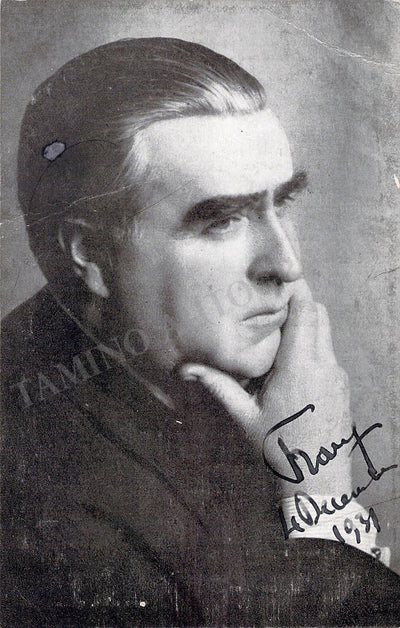 Franz, Paul - Signed Photograph 1931