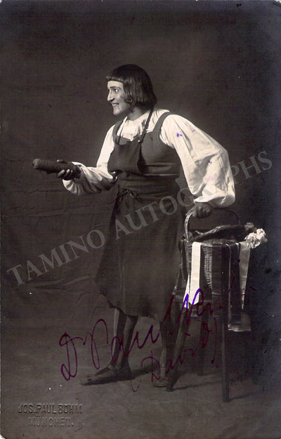 KUHN, Paul (Various Autographs)