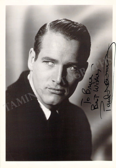 Newman, Paul - Various Autographs