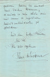 Schoeffler, Paul - Autograph Letter Signed