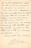 Viardot, Paul - Autograph Letter Signed 1895