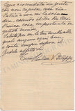 Colmache Filippi, Pauline - Set of 3 Autograph Letters Signed