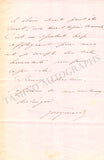 Gueymard-Lauters, Pauline - Autograph Letter Signed