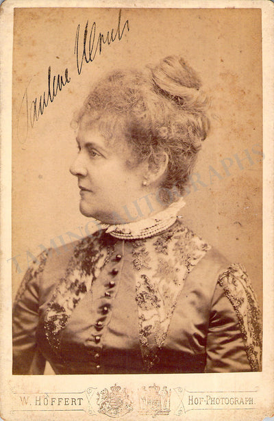 Ulrich, Pauline - Set of 2 Signed Cabinet Photos