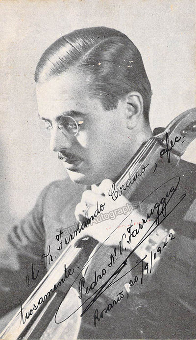 Farruggia, Pedro - Signed Photograph 1942