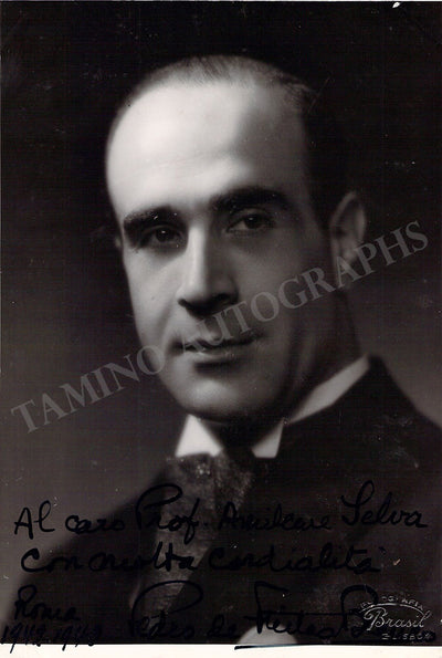 De Freitas Branco, Pedro - Signed Photograph 1943