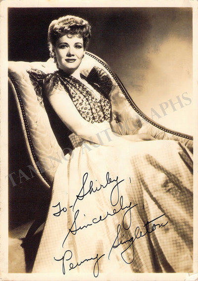 Singleton, Penny - Signed Photograph