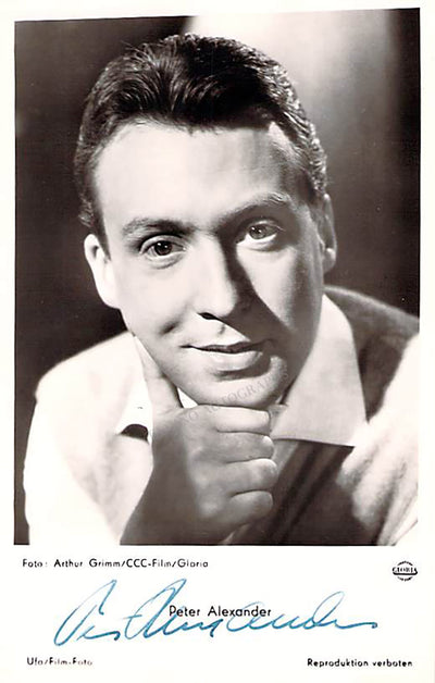 Alexander, Peter - Signed Photograph