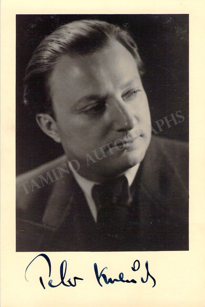 Kreuder, Peter - Signed Photograph