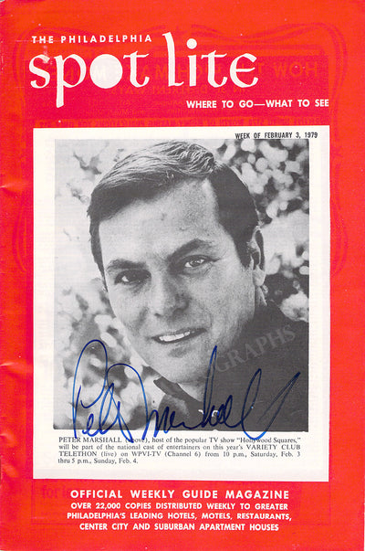 Marshall, Peter - Signed Magazine Spot Lite 1979