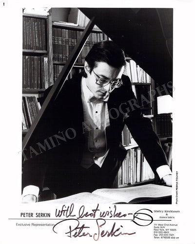 Serkin, Peter - Signed Photograph