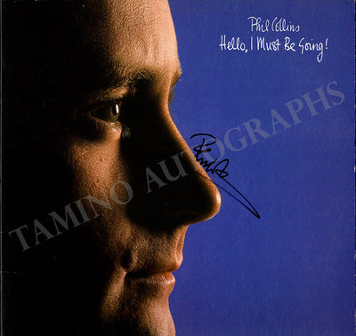 Collins, Phil - Signed LP Record "Hello, I Must Be Going!"