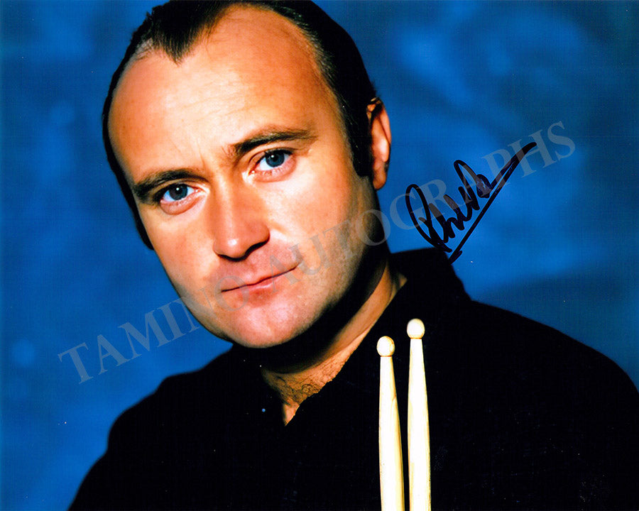 Phil Collins Autograph Photograph