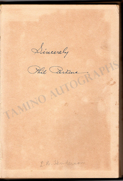 Perkins, Phil - Signed Book "Gettin' Licked and Other Verse"