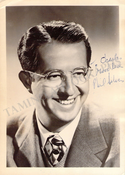 Silvers, Phil - Signed Photograph