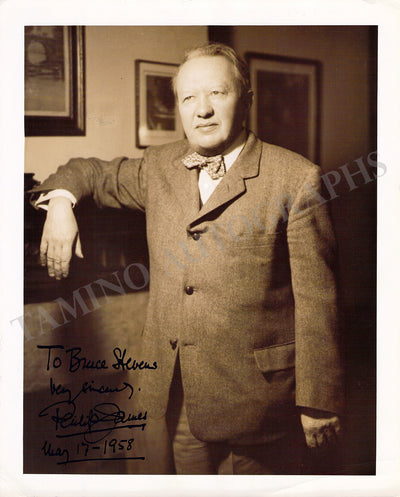 James, Philip - Signed Photograph 1958