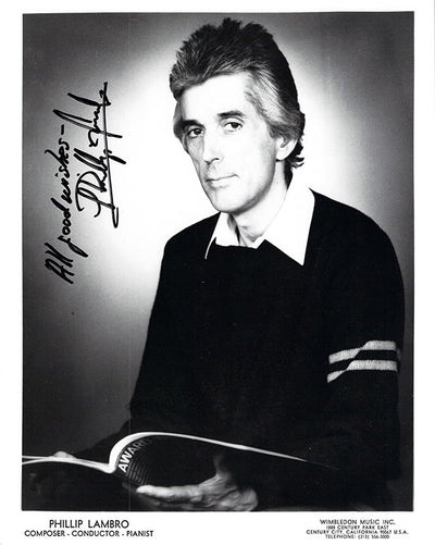 Lambro, Phillip - Signed Photograph