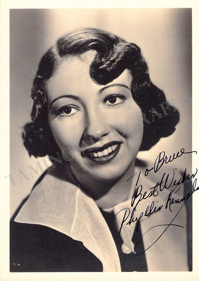 Kennedy, Phyllis - Signed Photograph