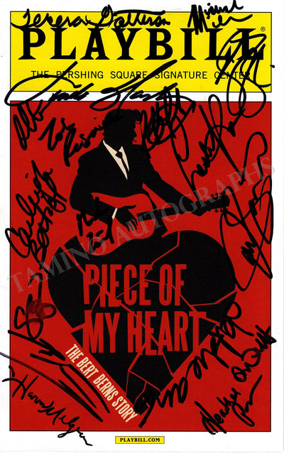 Piece of My Heart - Signed Broadway Playbill