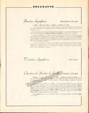 Gamba, Pierino - Signed Program Strasbourg 1947