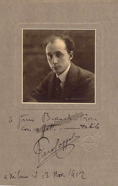Coppola, Piero - Signed Photograph 1912