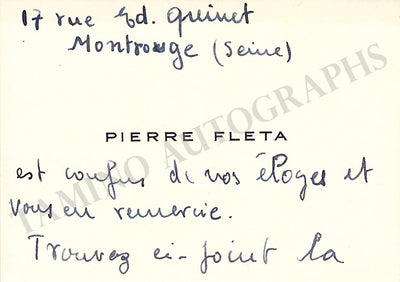 Fleta, Pierre