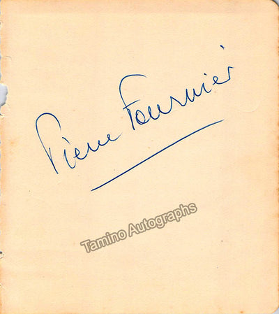 Ferras, Christian - Signed Album Page