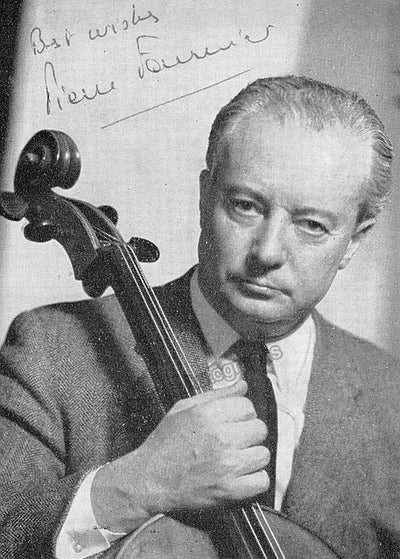 Fournier, Pierre - Signed Photograph