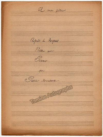 Autograph Score