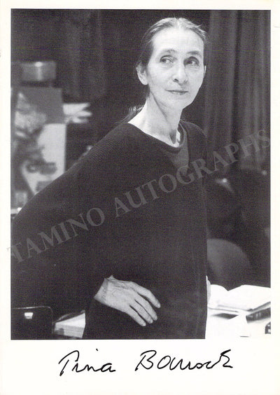 Bausch, Pina - Signed Photograph
