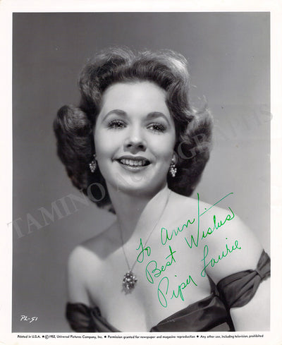 Laurie, Piper - Signed Glamour Photo