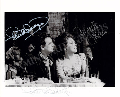 Freni, Mirella - Domingo, Placido - Signed Photograph in La Boheme