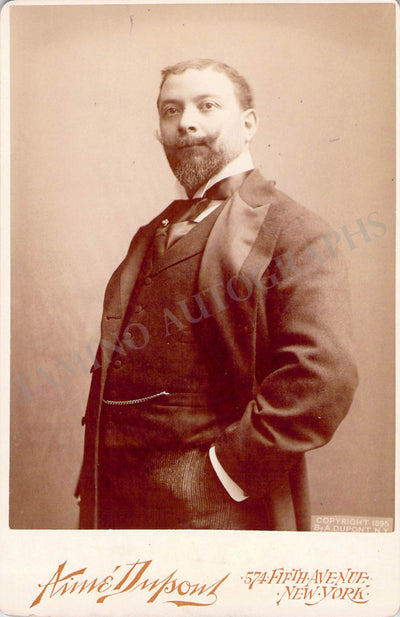 Plancon, Pol - Vintage Cabinet Photo 1895