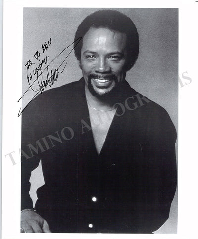 Jones, Quincy - Signed Photograph