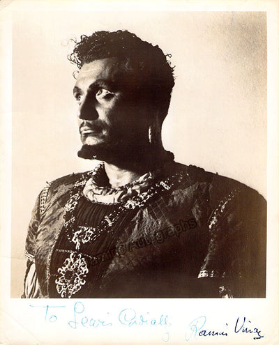 Vinay, Ramon - Signed Photograph in Otello