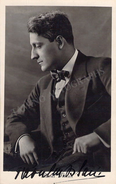 Aslan, Raoul - Signed Photograph