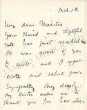 Cottenet, Rawlins Lowndes - Autograph Letter Signed 1932 to A. Toscanini