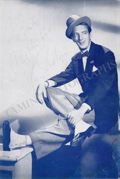 Bolger, Ray - Signed Page