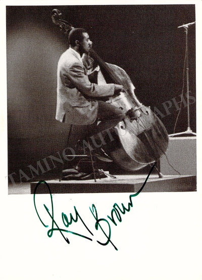 Brown, Ray - Signed Photograph