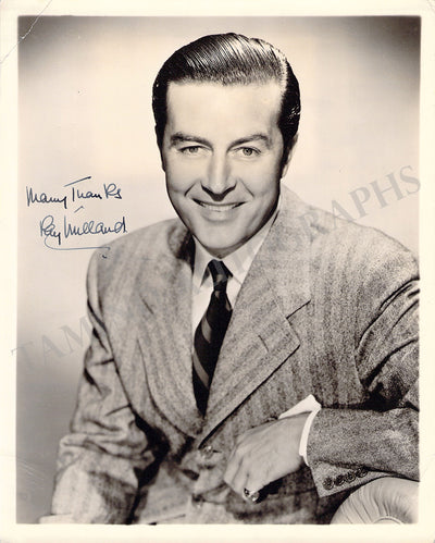 Milland, Ray - Signed Photograph