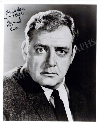 Burr, Raymond - Signed Photo