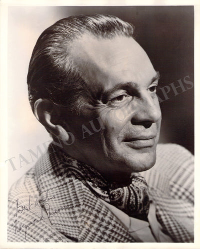 Massey, Raymond - Signed Photograph