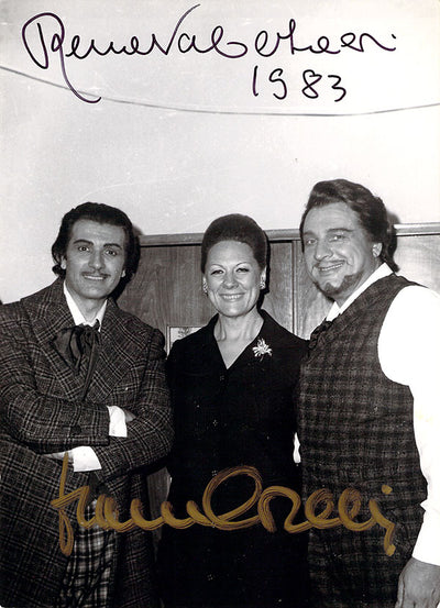 Corelli, Franco - Tebaldi, Renata - Double Signed Photograph