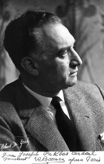 As himself 3 + Autograph Note Signed